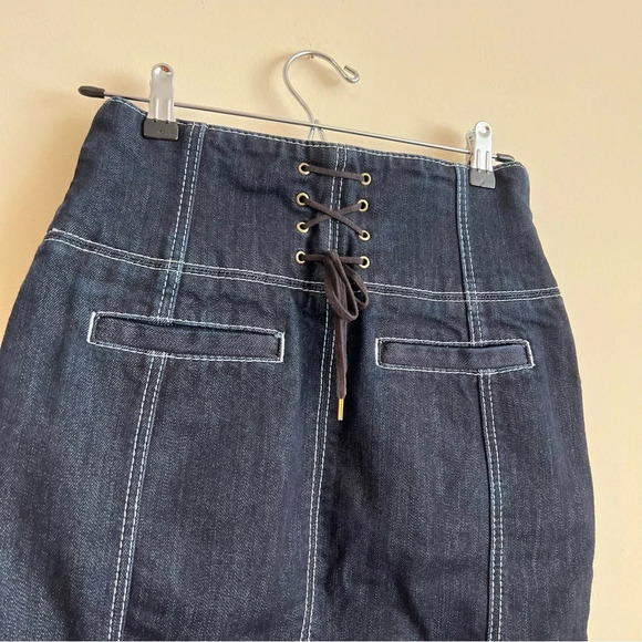 Ecko Y2k Denim Buckle Midi Skirt - Picture 3 of 7